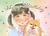 似顔絵  描きます!  世界にひとつの手描き発送 x321longevity-celebration-6-