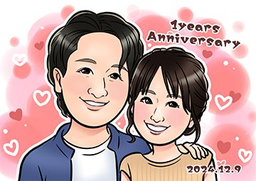 似顔絵イラストのプレゼントなら似顔絵グラフィックス | 人気似顔絵