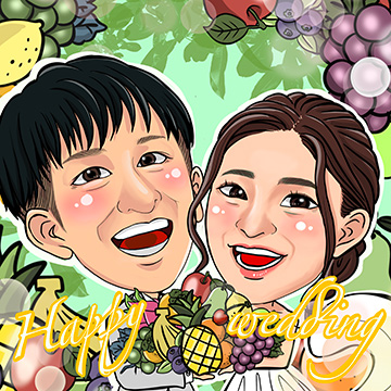 似顔絵イラストを激安作成・プレゼントの似顔絵グラフィックス