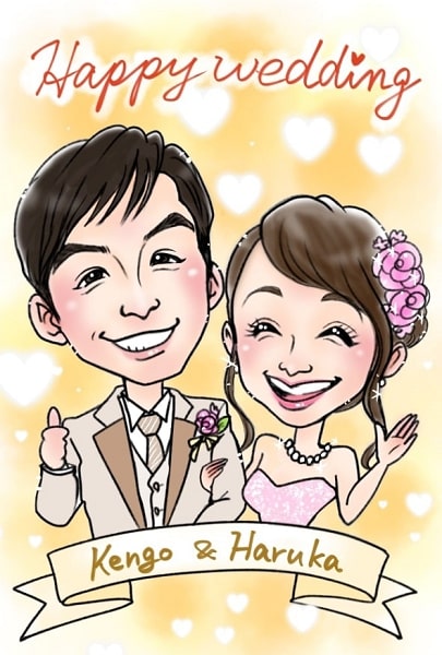 結婚記念日にサプライズを！8つの演出とプレゼント選びのコツ | 似顔絵グラフィックス