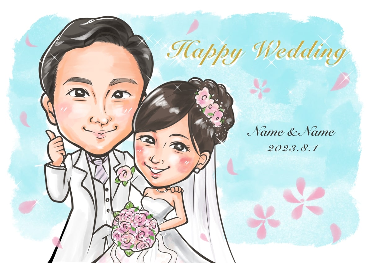 送別会の飾り付けやプレゼントになおさんの似顔絵