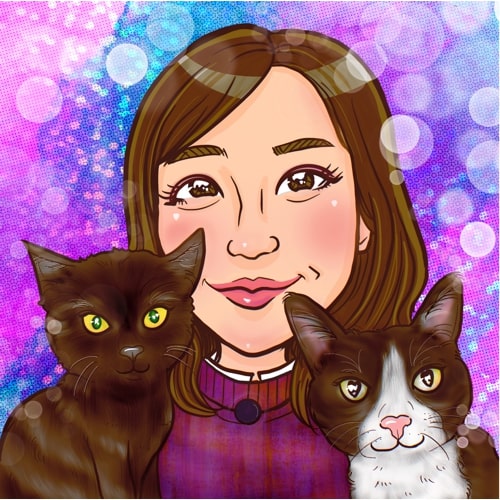 送別会の飾り付けやプレゼントにankoの似顔絵