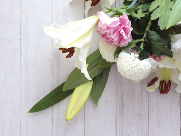秋彼岸のお供え花4