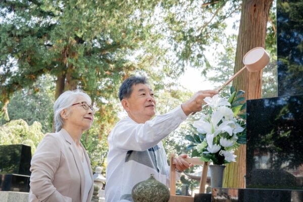 秋彼岸のお供え花