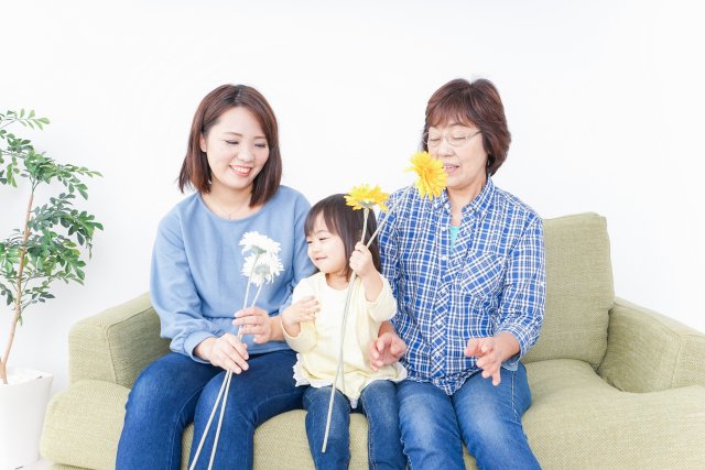 おばあちゃん 孫