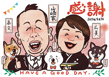 似顔絵師オタカ タカシ