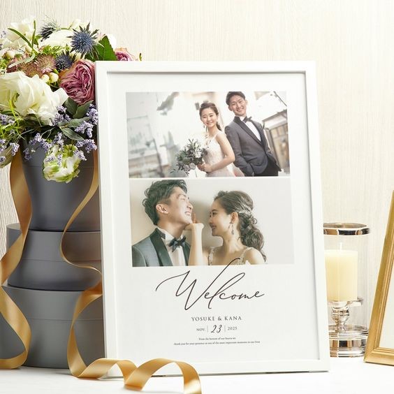 ウェルカムボードのその後とは 結婚式後はインテリアになるデザインアイデア6選 似顔絵グラフィックス ウェルカムボードのその後とは 結婚式後はインテリアになるデザインアイデア6選 似顔絵グラフィックス